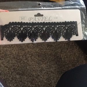 Black lace chokers